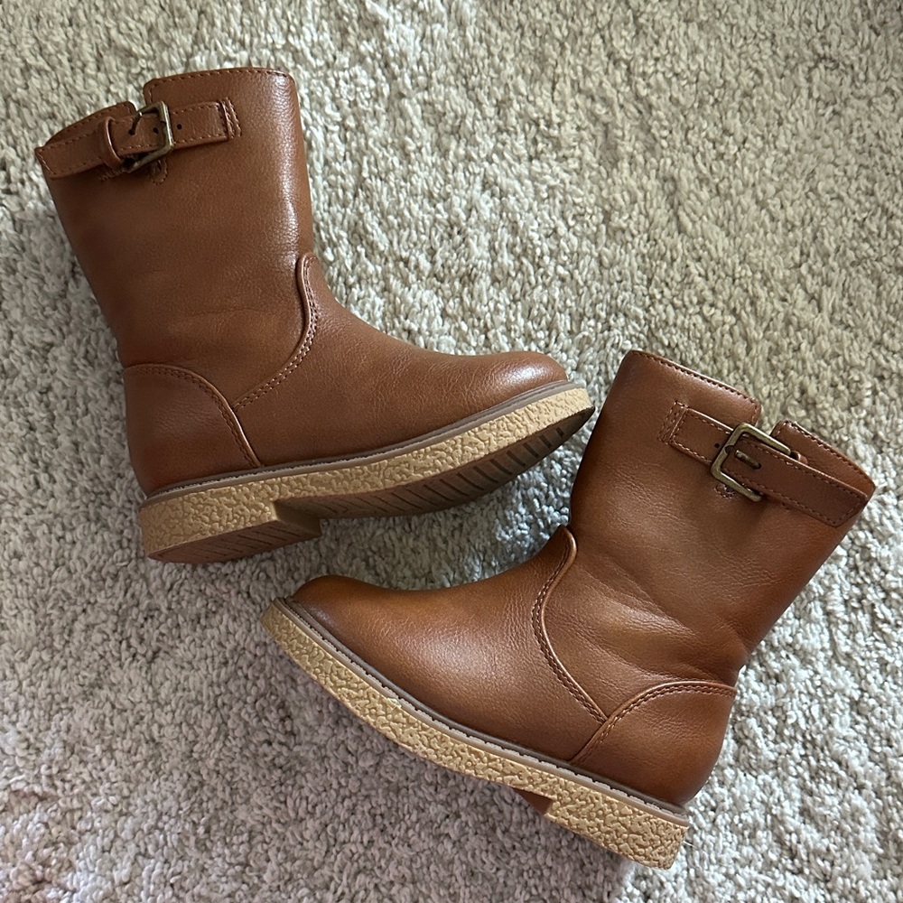 Cat & Jack Brown Kids Boots